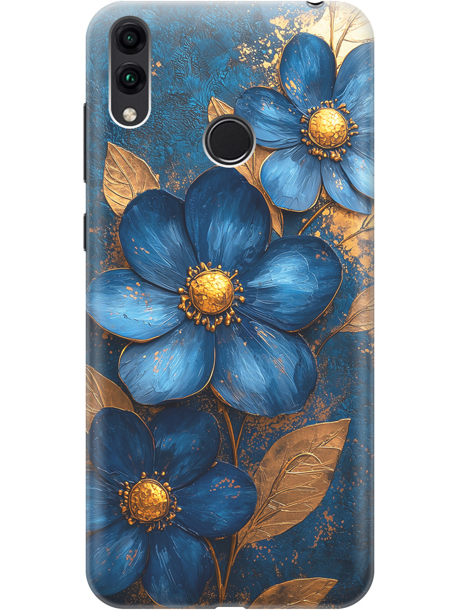Силиконовый чехол на Honor 8C с принтом "Синие цветы, золотые листья", Прозрачный;золотистый;синий, 719708823
Силиконовый чехол на Honor 8C с принтом "Синие цветы, золотые листья", Прозрачный;золотистый;синий, 719708823