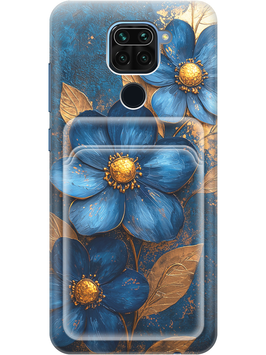 Силиконовый чехол на Xiaomi Redmi Note 9 с принтом с карманом для карты 835301, Прозрачный;золотистый;синий, 723101323
Силиконовый чехол на Xiaomi Redmi Note 9 с принтом с карманом для карты 835301, Прозрачный;золотистый;синий, 723101323