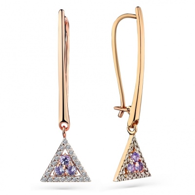 Серьги из красного золота с танзанитами и бриллиантами Master Brilliant 2-108367-00-31, 2-108367-00-31
Серьги из красного золота с танзанитами и бриллиантами Master Brilliant 2-108367-00-31, 2-108367-00-31