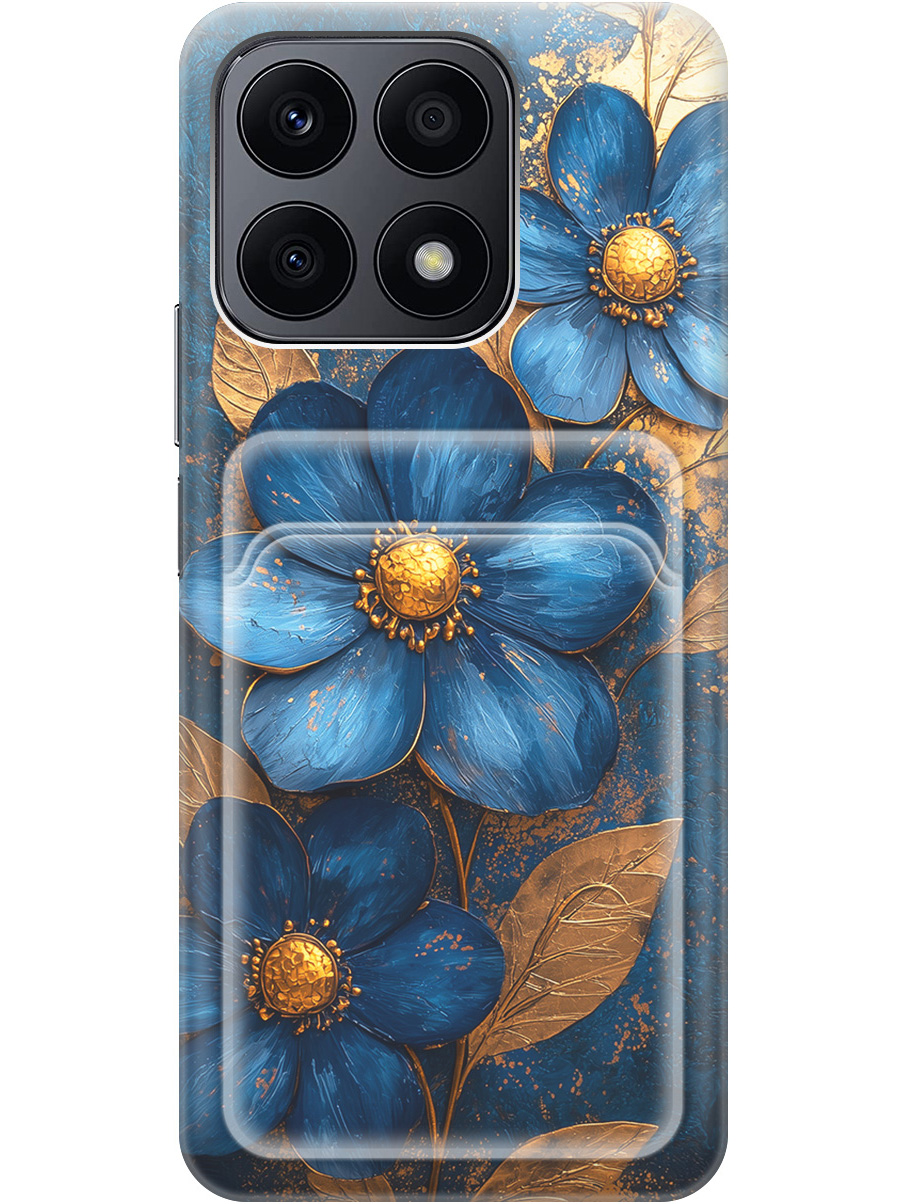 Силиконовый чехол на Honor X8a с принтом с карманом для карты 835223, Прозрачный;золотистый;синий, 768741623
Силиконовый чехол на Honor X8a с принтом с карманом для карты 835223, Прозрачный;золотистый;синий, 768741623