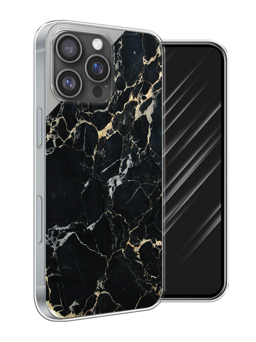 Чехол Awog на Apple iPhone 16 Pro Max "Черный мрамор уголок", Черный;золотистый, 16350-1
Чехол Awog на Apple iPhone 16 Pro Max "Черный мрамор уголок", Черный;золотистый, 16350-1