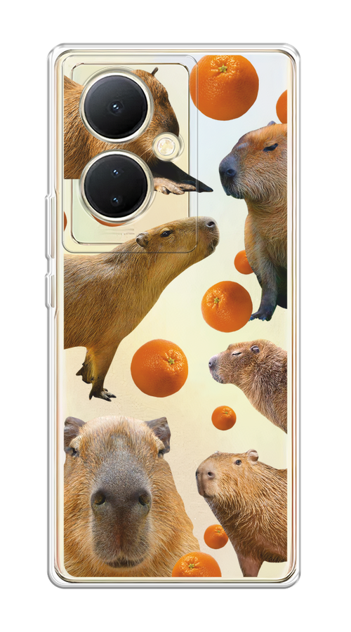 Чехол на Vivo Y78 5G (global)/V29 Lite "Капибара и апельсины", Бежевый;оранжевый, 268850-1
Чехол на Vivo Y78 5G (global)/V29 Lite "Капибара и апельсины", Бежевый;оранжевый, 268850-1
