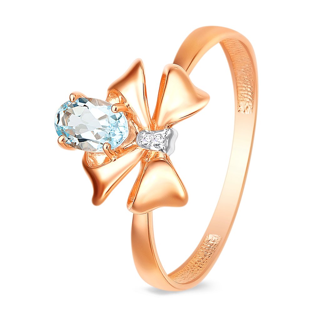 Кольцо женское из красного золота с топазом, фианитом 585Gold 201011948, р, 201011948
Кольцо женское из красного золота с топазом, фианитом 585Gold 201011948, р, 201011948