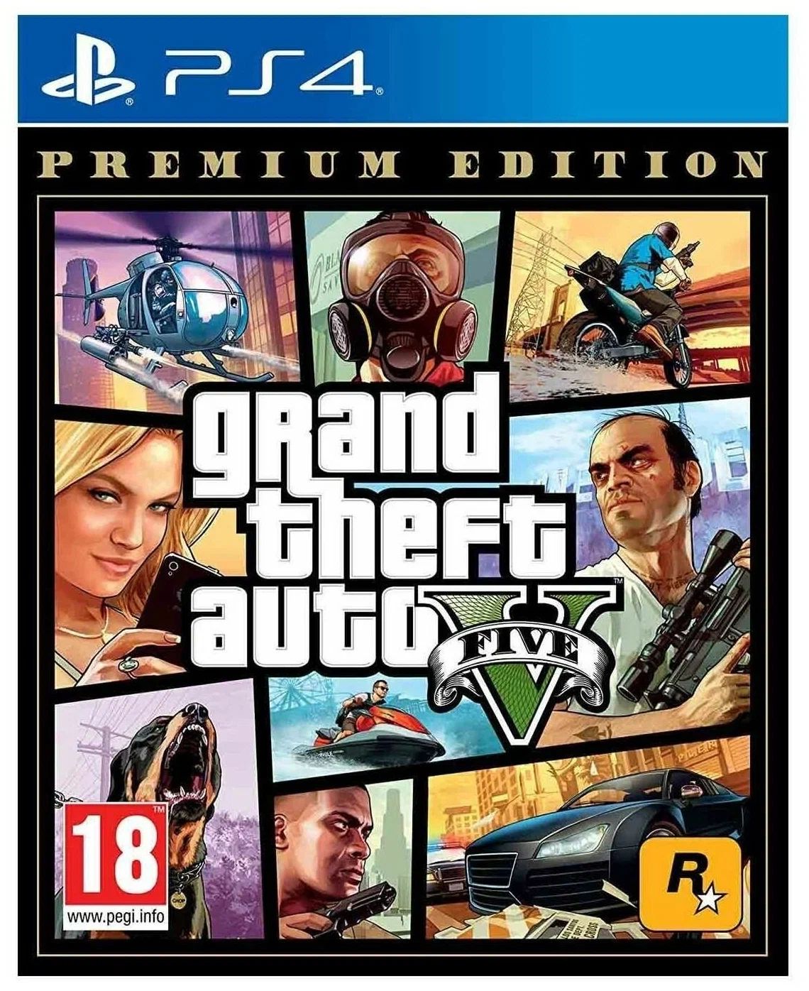 Игра GTA 5 Premium Edition (PlayStation 4, PlayStation 5, Русские субтитры), GTA V
Игра GTA 5 Premium Edition (PlayStation 4, PlayStation 5, Русские субтитры), GTA V