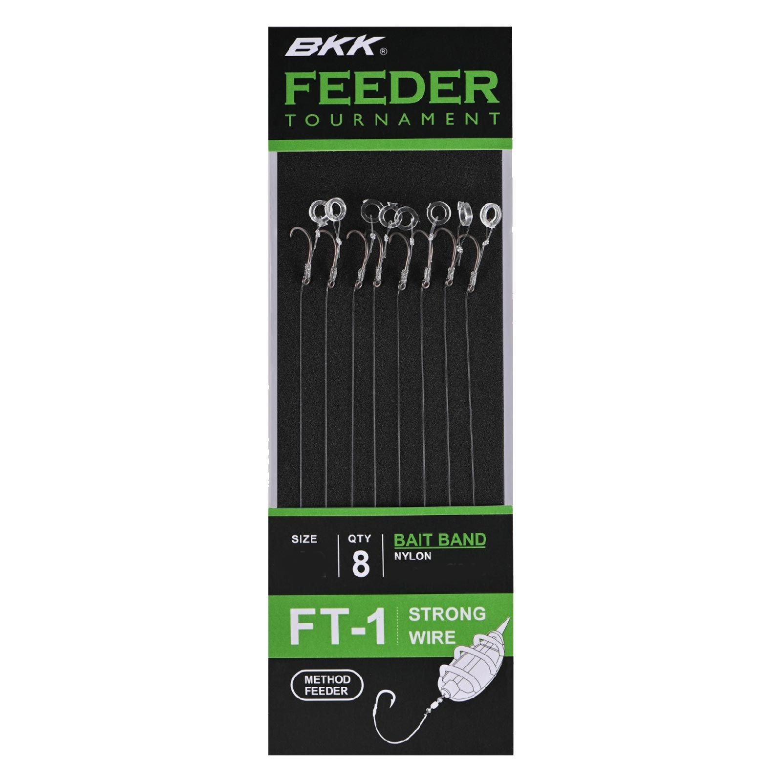 Крючок с поводком BKK Feeder Tournament, FT-1 Bait Band Rigs (A-BW-5016) #8 (8шт), A-BW-5016
Крючок с поводком BKK Feeder Tournament, FT-1 Bait Band Rigs (A-BW-5016) #8 (8шт), A-BW-5016
