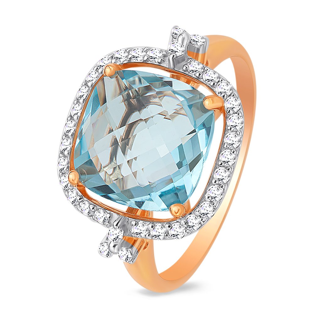 Кольцо женское из красного золота с топазом, фианитом 585Gold 201011396, р, 201011396
Кольцо женское из красного золота с топазом, фианитом 585Gold 201011396, р, 201011396