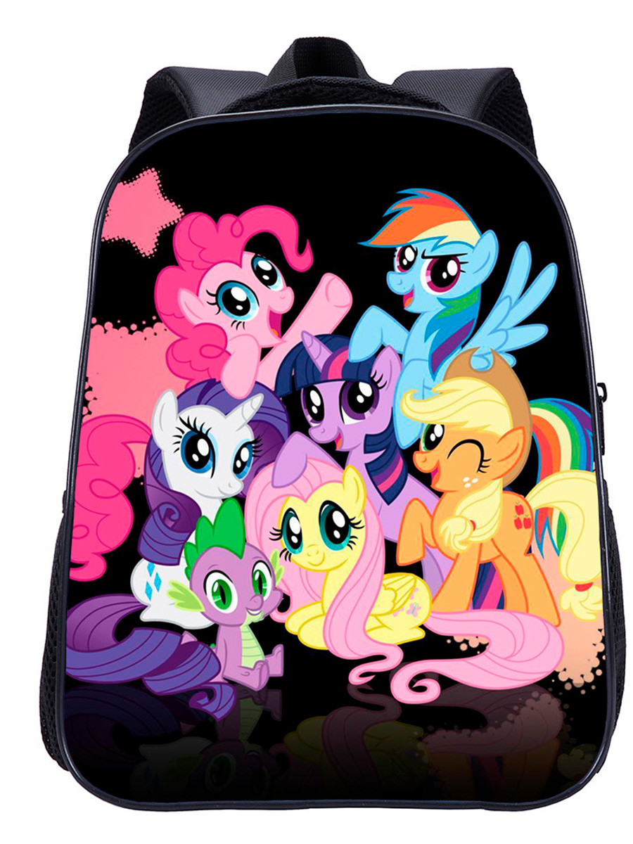 Рюкзак StarFriend Май Литл Пони главные герои My Little Pony черный, 24х10х31 см, 7,5 л, My Little Pony
Рюкзак StarFriend Май Литл Пони главные герои My Little Pony черный, 24х10х31 см, 7,5 л, My Little Pony
