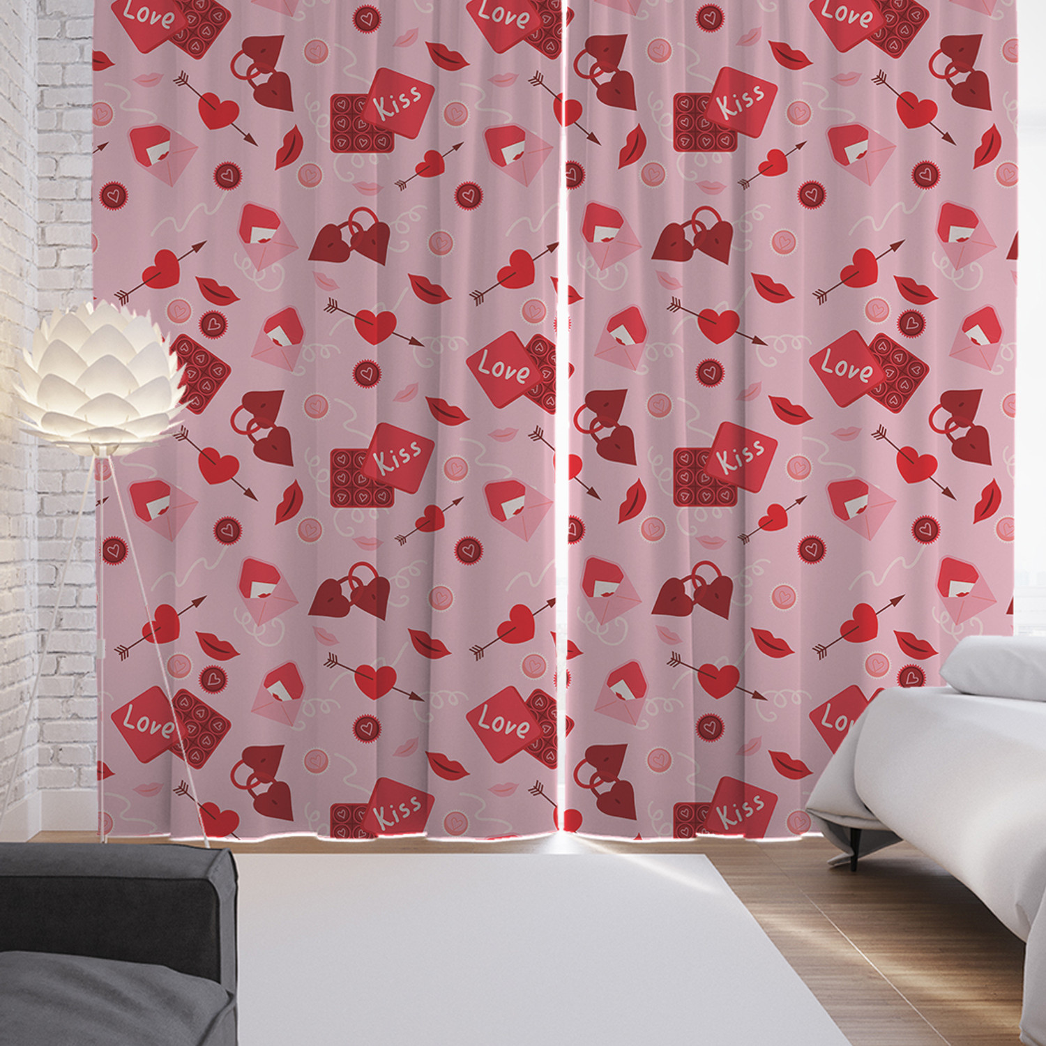 Шторы фотошторы JoyArty "Kiss love" 145х265 см 2 полотна ткань сатен, Kiss love
Шторы фотошторы JoyArty "Kiss love" 145х265 см 2 полотна ткань сатен, Kiss love
