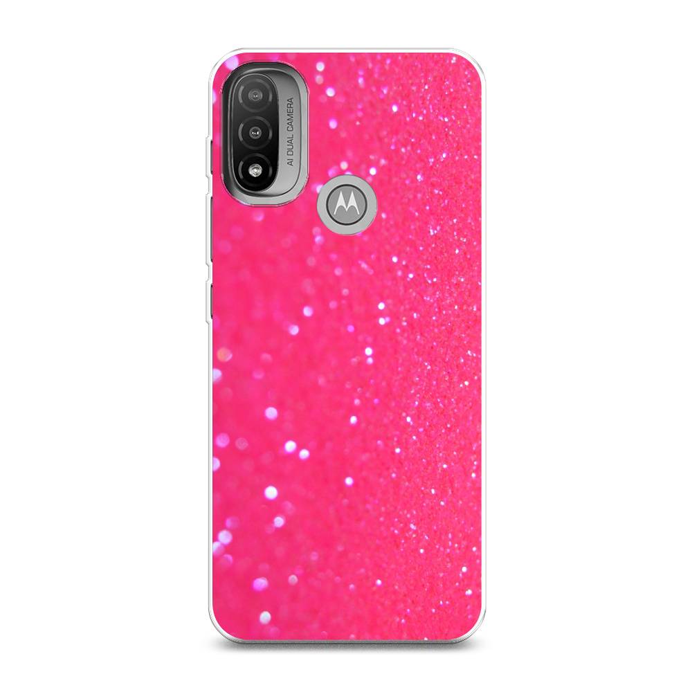 Силиконовый чехол "Малиновые блестки рисунок" на Motorola Moto E20, Малиновые блестки рисунок
Силиконовый чехол "Малиновые блестки рисунок" на Motorola Moto E20, Малиновые блестки рисунок