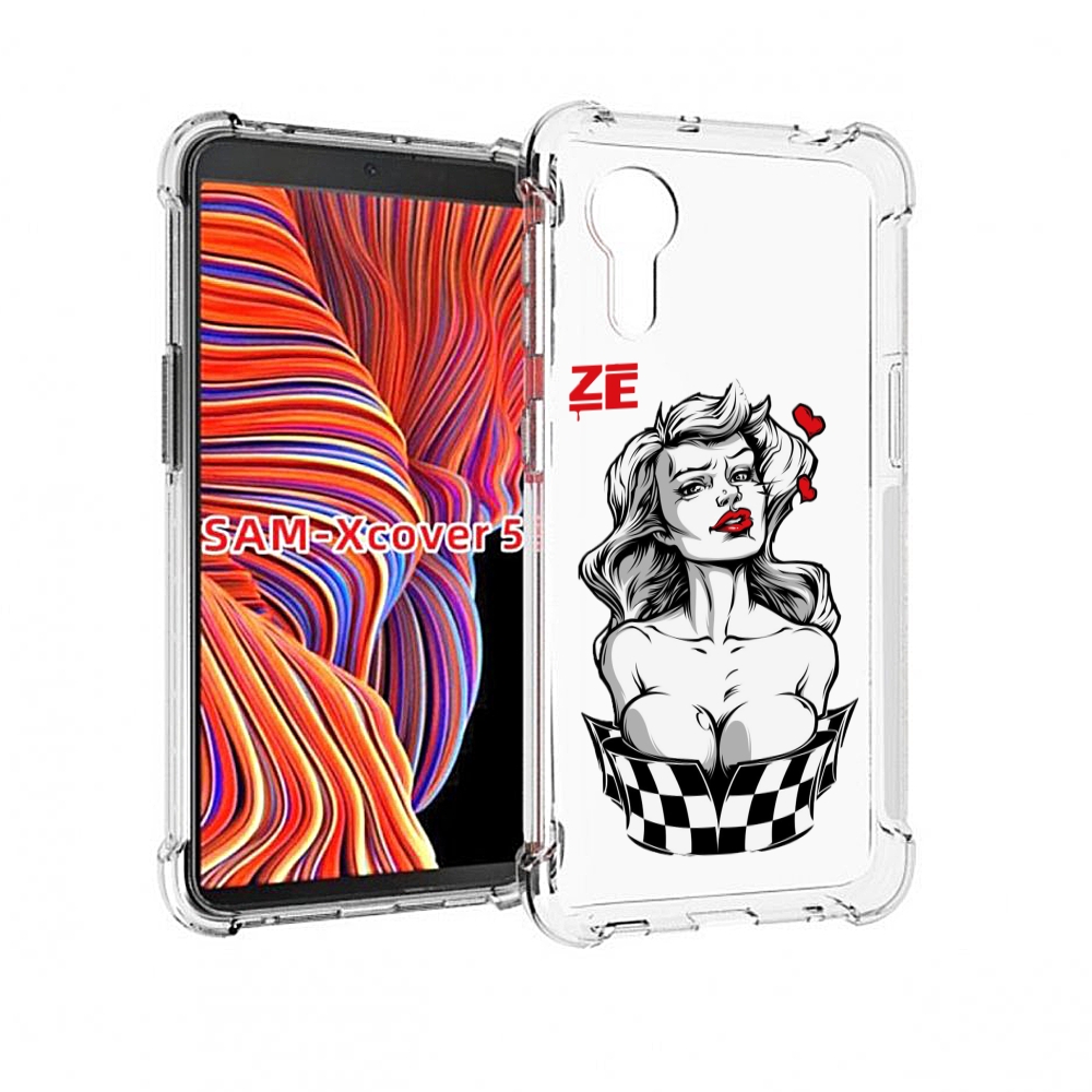 Чехол MyPads черно белая девушка с красными губами женский для Samsung Galaxy Xcover 5, Прозрачный, Tocco
Чехол MyPads черно белая девушка с красными губами женский для Samsung Galaxy Xcover 5, Прозрачный, Tocco