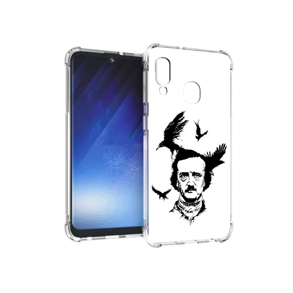 Чехол MyPads Tocco для Samsung Galaxy A20e Эдгар Аллан черно белый (PT133424.505.204), Прозрачный, Tocco
Чехол MyPads Tocco для Samsung Galaxy A20e Эдгар Аллан черно белый (PT133424.505.204), Прозрачный, Tocco