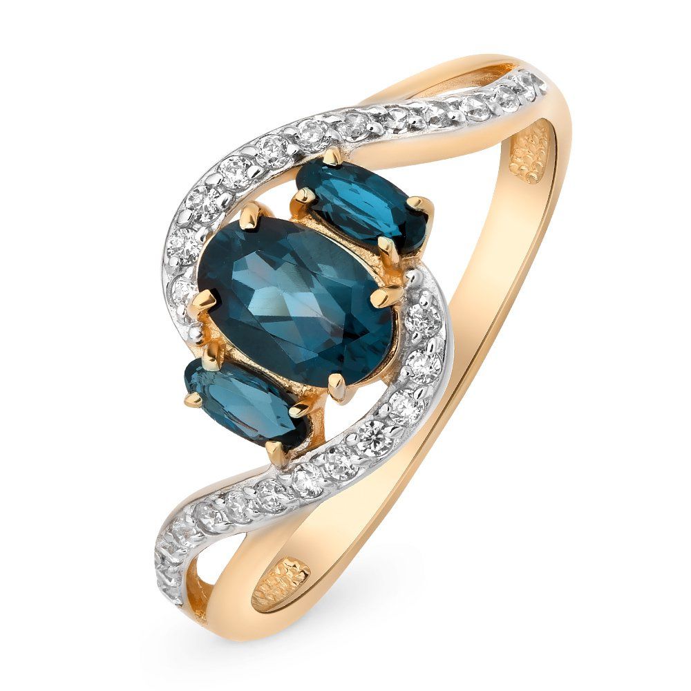 Кольцо женское из красного золота с топазом, фианитом 585Gold 201012533, р, 201012533
Кольцо женское из красного золота с топазом, фианитом 585Gold 201012533, р, 201012533