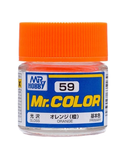 Краска акриловая на специальном разбавителе MR.HOBBY Mr.Color Orange, глянцевая, MH-C59, Оранжевый
Краска акриловая на специальном разбавителе MR.HOBBY Mr.Color Orange, глянцевая, MH-C59, Оранжевый
