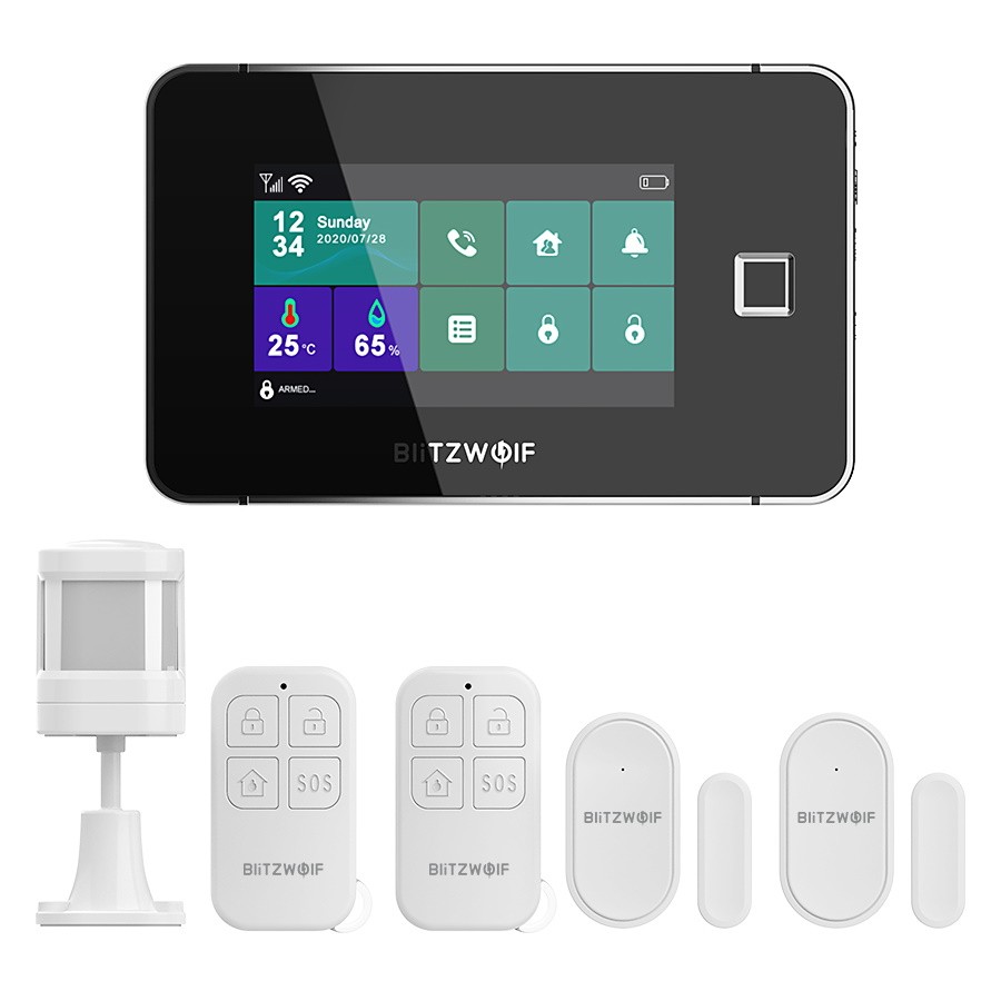 Комплект охранной сигнализации для умного дома BlitzWolf BW-IS20 Smart Home Security Alarm
Комплект охранной сигнализации для умного дома BlitzWolf BW-IS20 Smart Home Security Alarm