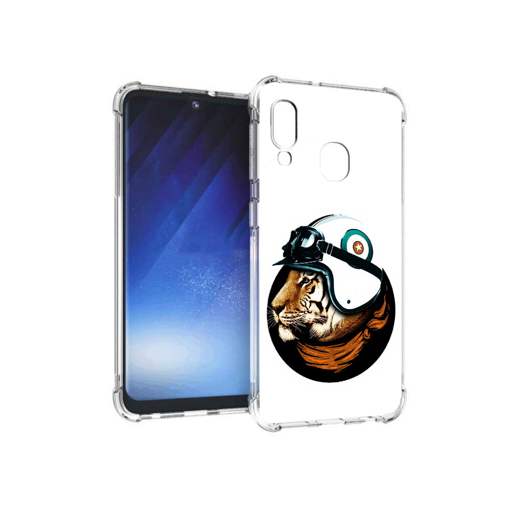 Чехол MyPads Tocco для Samsung Galaxy A20e Тигр в шлеме (PT133424.505.171), Прозрачный, Tocco
Чехол MyPads Tocco для Samsung Galaxy A20e Тигр в шлеме (PT133424.505.171), Прозрачный, Tocco