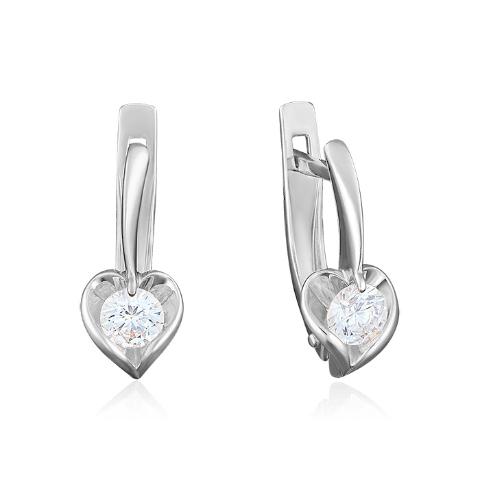 Серьги из белого золота с бриллиантом PLATINA jewelry 02-3844-00-101-1120-30, 02-3844-00-101-1120-30
Серьги из белого золота с бриллиантом PLATINA jewelry 02-3844-00-101-1120-30, 02-3844-00-101-1120-30