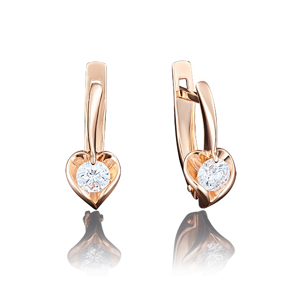 Серьги из красного золота с бриллиантом PLATINA jewelry 02-3844-00-101-1110-30, 02-3844-00-101-1110-30
Серьги из красного золота с бриллиантом PLATINA jewelry 02-3844-00-101-1110-30, 02-3844-00-101-1110-30