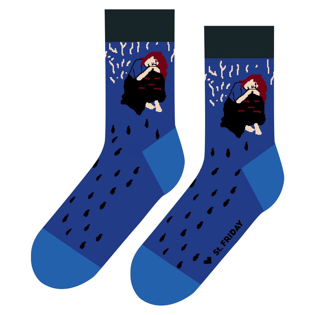 фото Носки мужские st. friday socks tr0802 разноцветные 42-46
