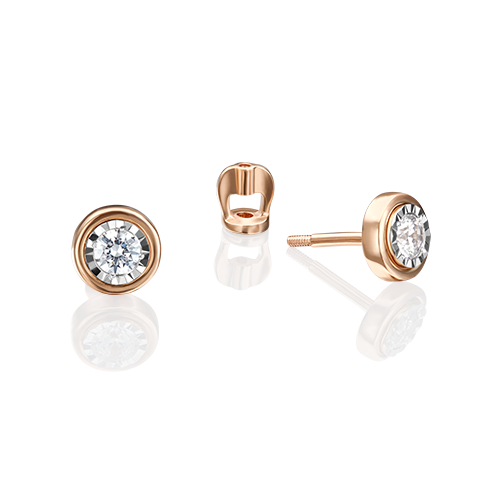 Серьги из комбинированного золота с бриллиантом PLATINA jewelry 02-4303-00-101-1111-30, 02-4303-00-101-1111-30
Серьги из комбинированного золота с бриллиантом PLATINA jewelry 02-4303-00-101-1111-30, 02-4303-00-101-1111-30