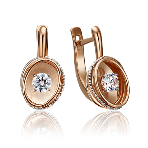 Серьги из красного золота с фианитом PLATINA jewelry 02-4299-00-501-1110-38, 02-4299-00-501-1110-38
Серьги из красного золота с фианитом PLATINA jewelry 02-4299-00-501-1110-38, 02-4299-00-501-1110-38