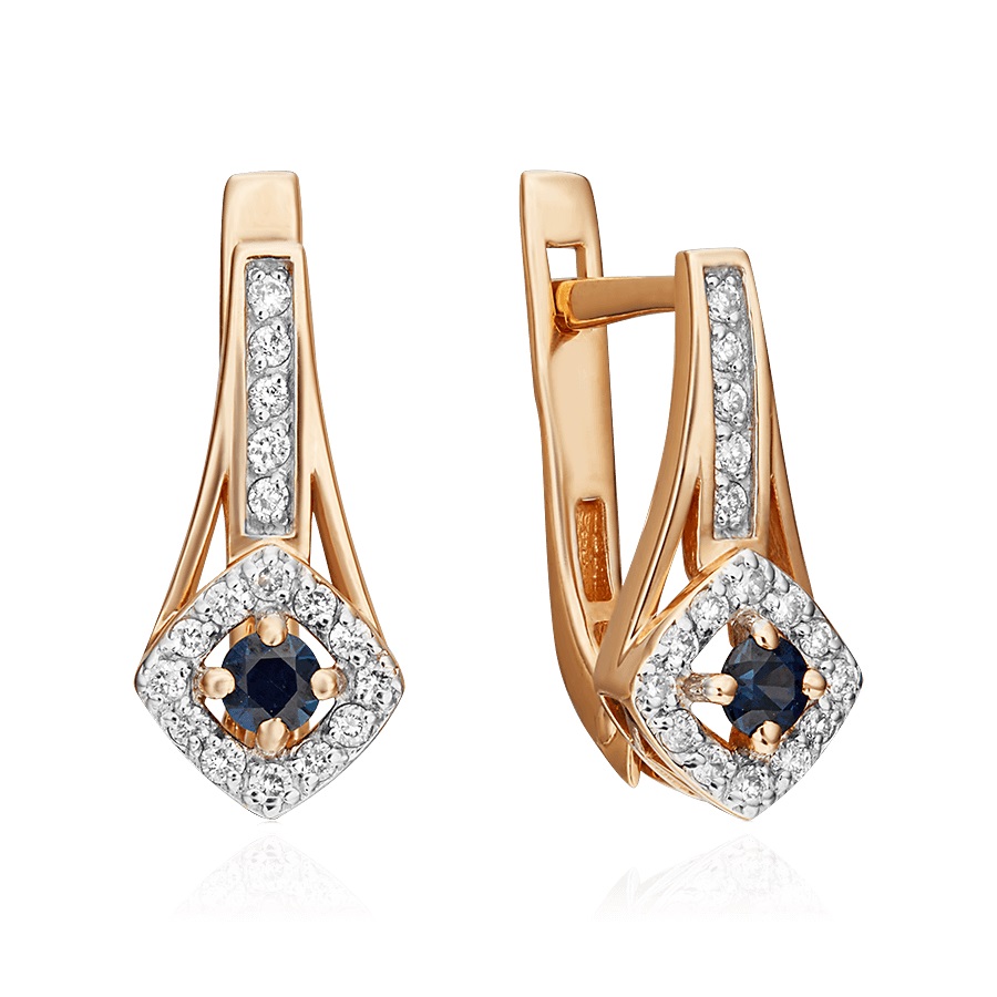 Серьги из красного золота с сапфиром, бриллиантом PLATINA jewelry 02-0882-00-105-1110-30, 02-0882-00-105-1110-30
Серьги из красного золота с сапфиром, бриллиантом PLATINA jewelry 02-0882-00-105-1110-30, 02-0882-00-105-1110-30
