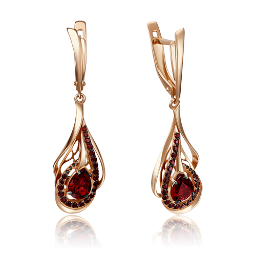 Серьги из красного золота с гранатом PLATINA jewelry 02-4148-01-204-1110-57, 02-4148-01-204-1110-57
Серьги из красного золота с гранатом PLATINA jewelry 02-4148-01-204-1110-57, 02-4148-01-204-1110-57