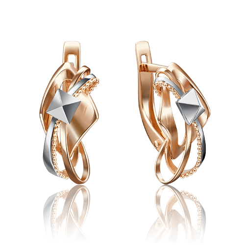 Серьги из белого золота/красного золота PLATINA jewelry 02-4118-00-000-1111-04, 02-4118-00-000-1111-04
Серьги из белого золота/красного золота PLATINA jewelry 02-4118-00-000-1111-04, 02-4118-00-000-1111-04