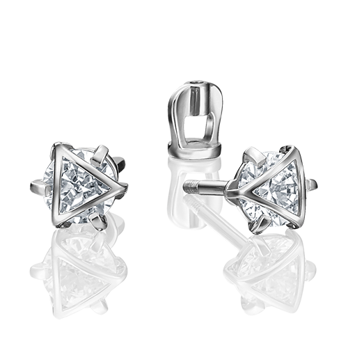 Серьги из белого золота с фианитом PLATINA jewelry 02-4116-00-501-1120-38, 02-4116-00-501-1120-38
Серьги из белого золота с фианитом PLATINA jewelry 02-4116-00-501-1120-38, 02-4116-00-501-1120-38