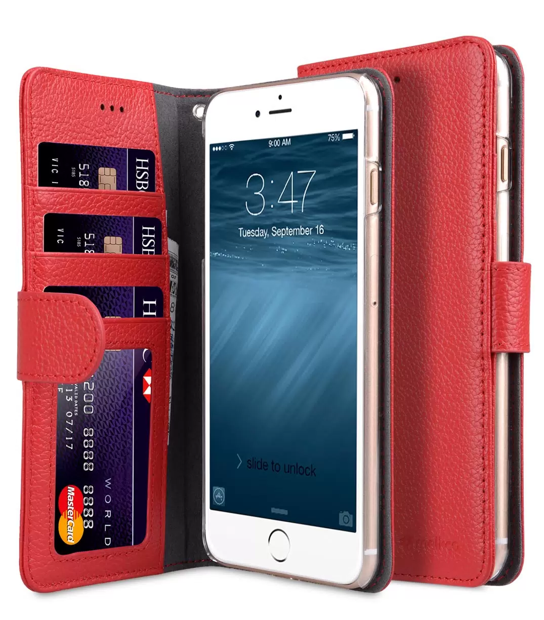 Кожаный чехол книжка Melkco Wallet Book ID Slot Type для iPhone 7/8 Plus (5.5") красный
Кожаный чехол книжка Melkco Wallet Book ID Slot Type для iPhone 7/8 Plus (5.5") красный
