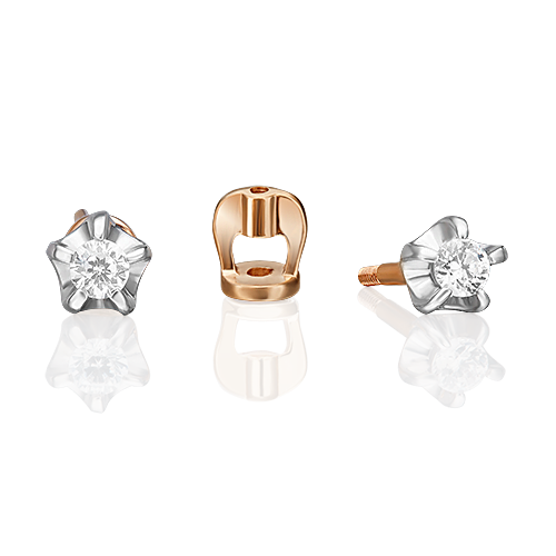 Серьги из белого золота/красного золота с фианитом PLATINA jewelry 02-2050-00-401-1111-03, 02-2050-00-401-1111-03
Серьги из белого золота/красного золота с фианитом PLATINA jewelry 02-2050-00-401-1111-03, 02-2050-00-401-1111-03