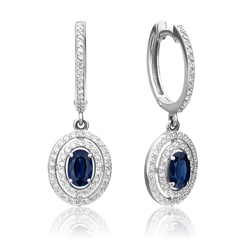 Серьги из белого золота с сапфиром/бриллиантом PLATINA jewelry 02-0716-01-105-1120-30, 02-0716-01-105-1120-30
Серьги из белого золота с сапфиром/бриллиантом PLATINA jewelry 02-0716-01-105-1120-30, 02-0716-01-105-1120-30