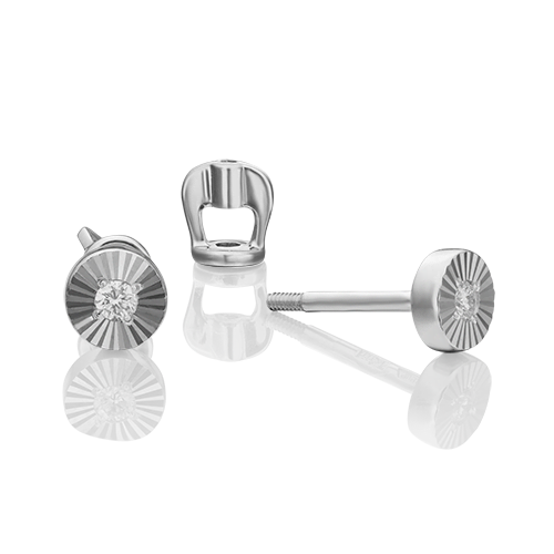 Серьги из белого золота с бриллиантом PLATINA jewelry 02-0634-00-101-1120-30, 02-0634-00-101-1120-30
Серьги из белого золота с бриллиантом PLATINA jewelry 02-0634-00-101-1120-30, 02-0634-00-101-1120-30