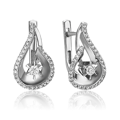 Серьги из белого золота с бриллиантом PLATINA jewelry 02-0149-00-101-1120-30, 02-0149-00-101-1120-30
Серьги из белого золота с бриллиантом PLATINA jewelry 02-0149-00-101-1120-30, 02-0149-00-101-1120-30