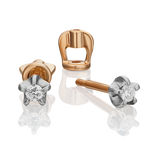 Серьги из комбинированного золота с бриллиантом PLATINA jewelry 02-0051-00-101-1111-30, 02-0051-00-101-1111-30
Серьги из комбинированного золота с бриллиантом PLATINA jewelry 02-0051-00-101-1111-30, 02-0051-00-101-1111-30
