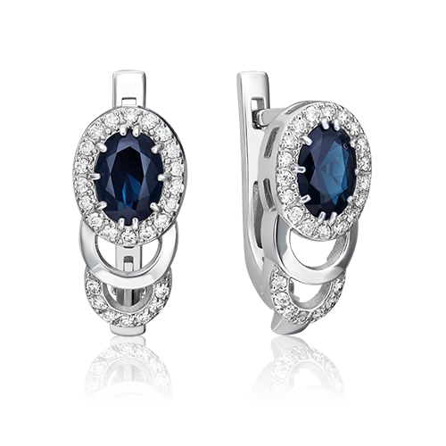 Серьги из белого золота с сапфиром/бриллиантом PLATINA jewelry 02-0137-00-105-1120-30, 02-0137-00-105-1120-30
Серьги из белого золота с сапфиром/бриллиантом PLATINA jewelry 02-0137-00-105-1120-30, 02-0137-00-105-1120-30