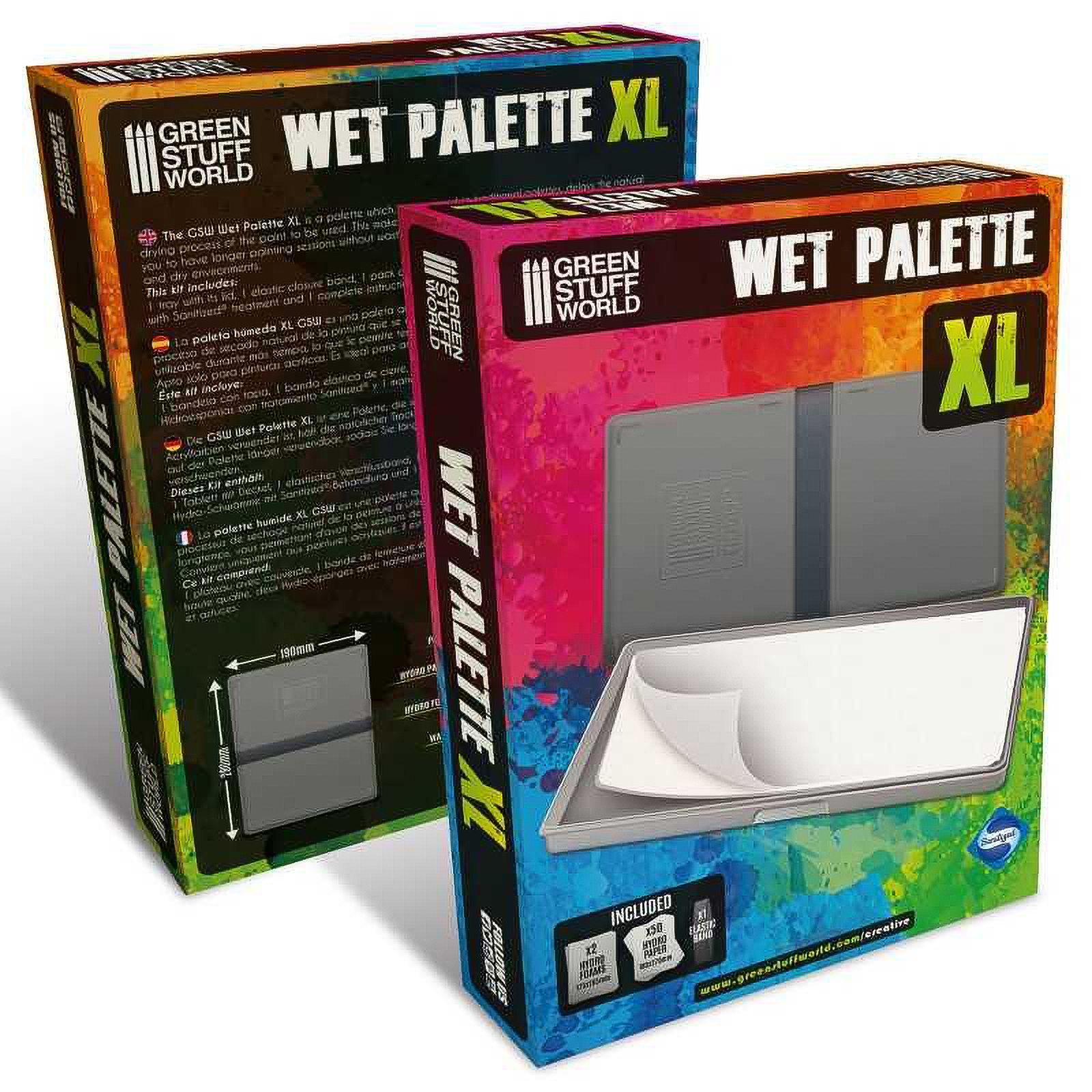 Влажная палитра для моделирования Green Stuff World Wet Palette XL, Wet Palette
Влажная палитра для моделирования Green Stuff World Wet Palette XL, Wet Palette