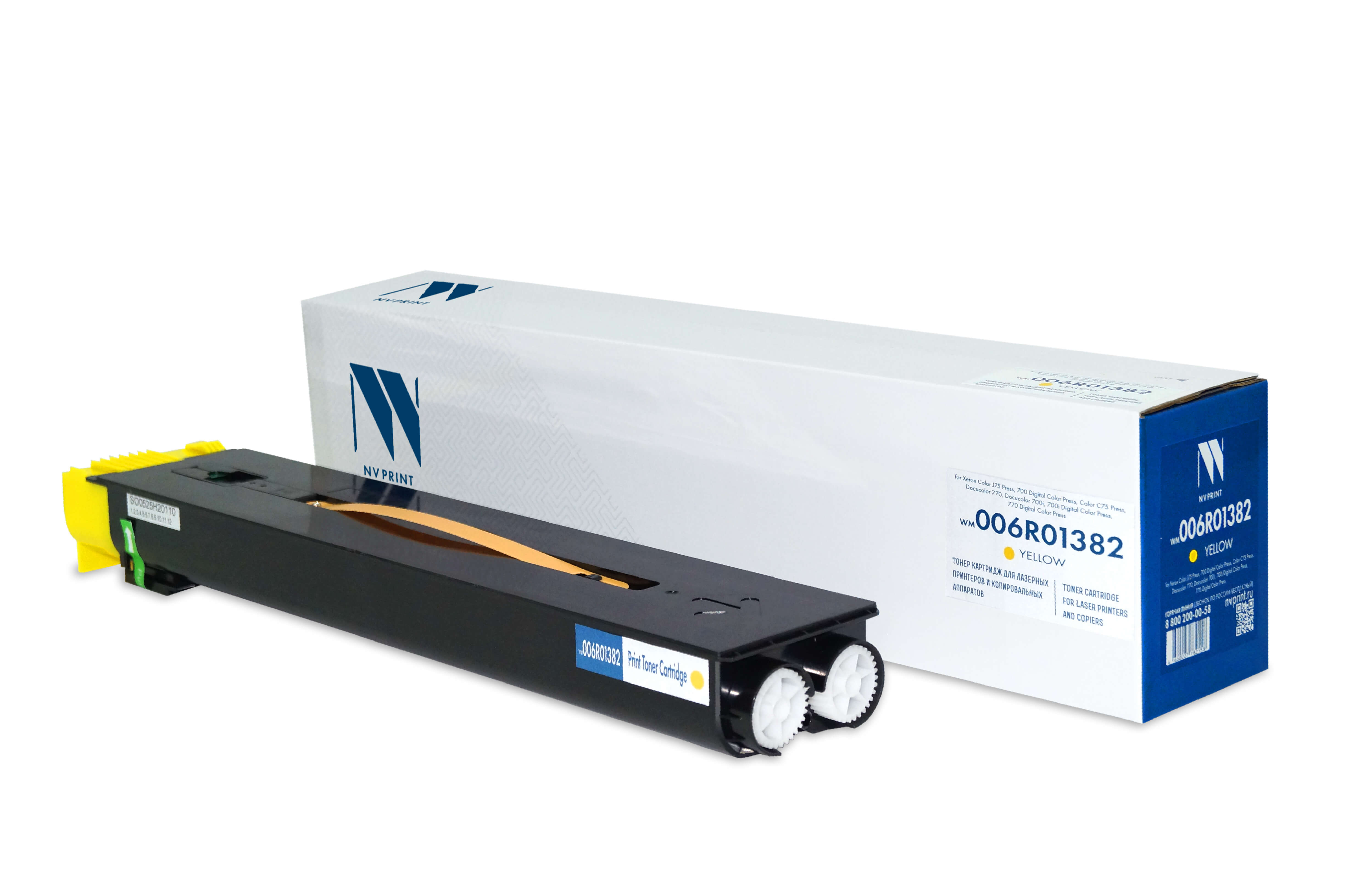 Картридж NVP совместимый NV-006R01382 Yellow для Xerox Color J75 Press,700DigitalColorPr, Желтый
Картридж NVP совместимый NV-006R01382 Yellow для Xerox Color J75 Press,700DigitalColorPr, Желтый