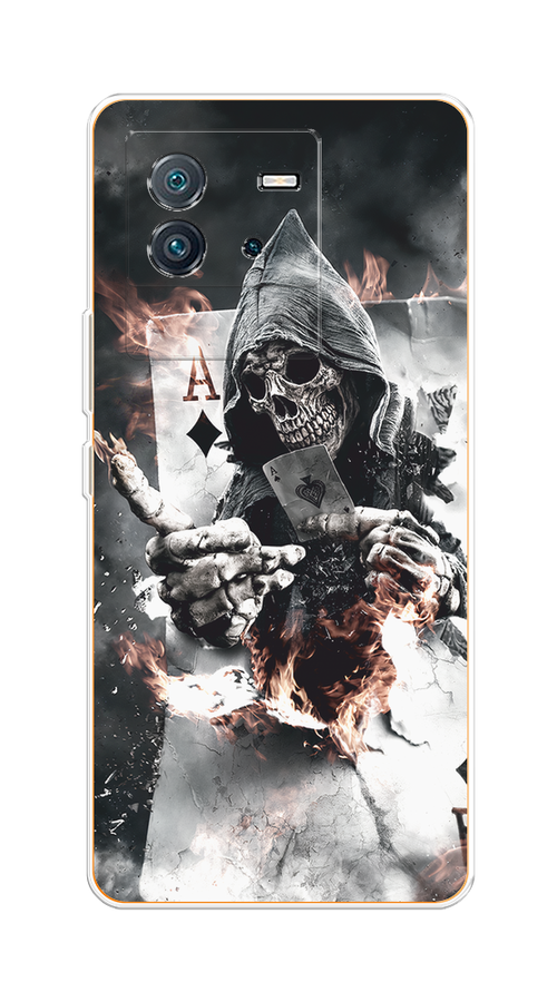 Чехол на Vivo iQOO Neo6 "Карты черепа в капюшоне", 266850-1
Чехол на Vivo iQOO Neo6 "Карты черепа в капюшоне", 266850-1