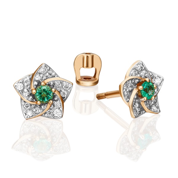 Серьги-пусеты из красного золота с бриллиантом PLATINA jewelry 02-0869-00-106-1110-30, 02-0869-00-106-1110-30
Серьги-пусеты из красного золота с бриллиантом PLATINA jewelry 02-0869-00-106-1110-30, 02-0869-00-106-1110-30