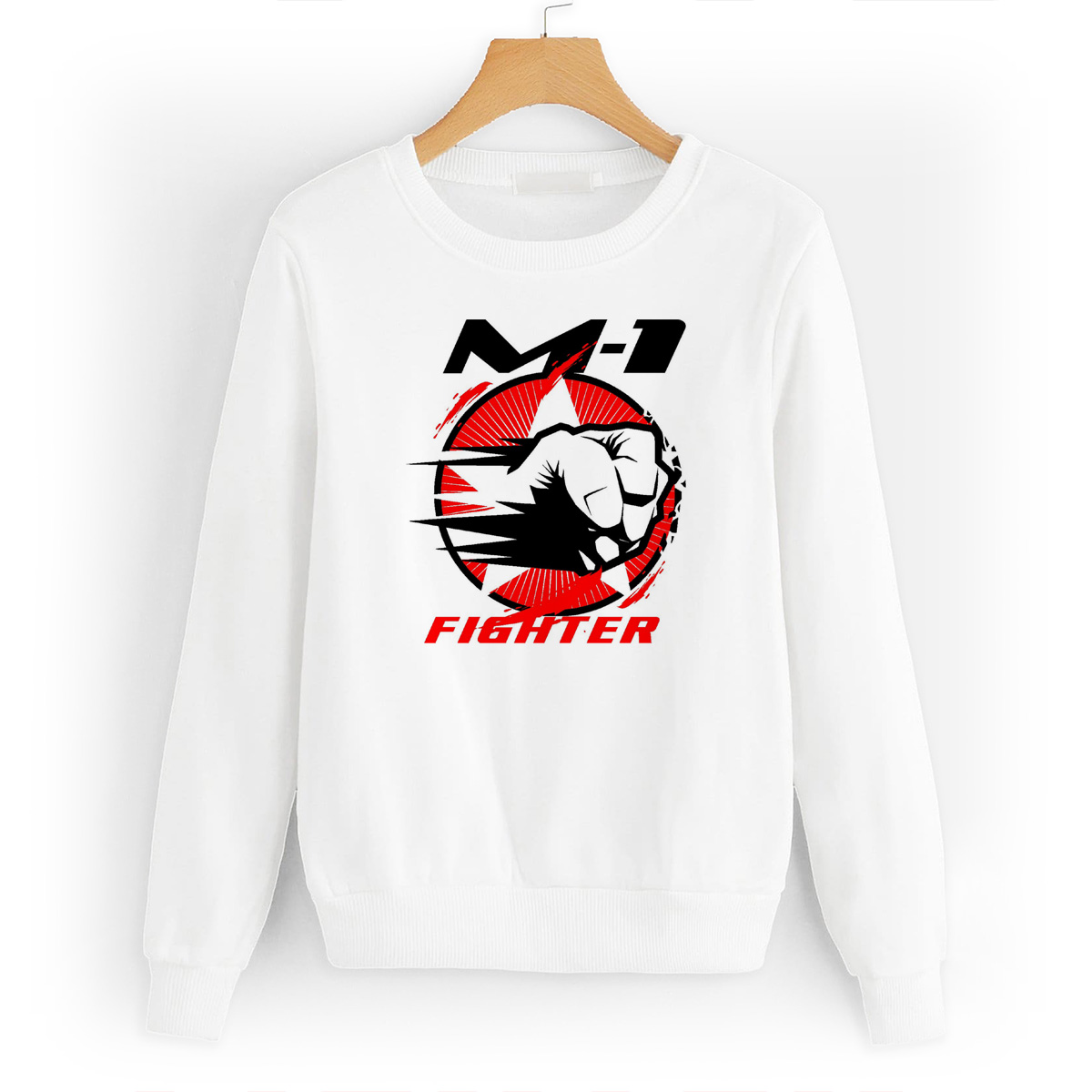 Свитшот белый CoolPodarok М-1 fighter, W0113449
Свитшот белый CoolPodarok М-1 fighter, W0113449