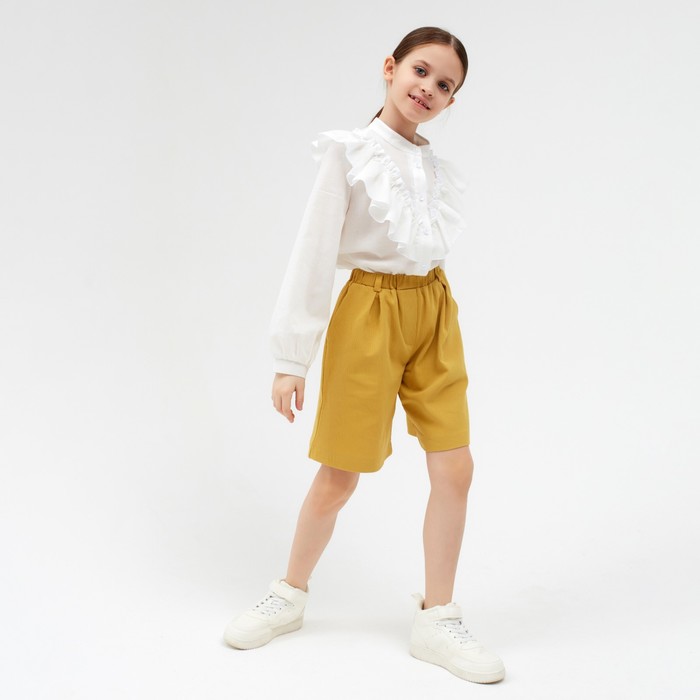 Шорты-бермуды для девочки MINAKU: Cotton collection цвет горчичный, рост 110, Желтый, Cotton collection-5
Шорты-бермуды для девочки MINAKU: Cotton collection цвет горчичный, рост 110, Желтый, Cotton collection-5