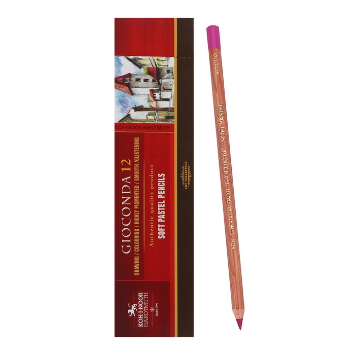 Пастель сухая в карандаше Koh-I-Noor 8820/133, GIOCONDA Soft, пурпурный инжирный, цена за, Фиолетовый
Пастель сухая в карандаше Koh-I-Noor 8820/133, GIOCONDA Soft, пурпурный инжирный, цена за, Фиолетовый
