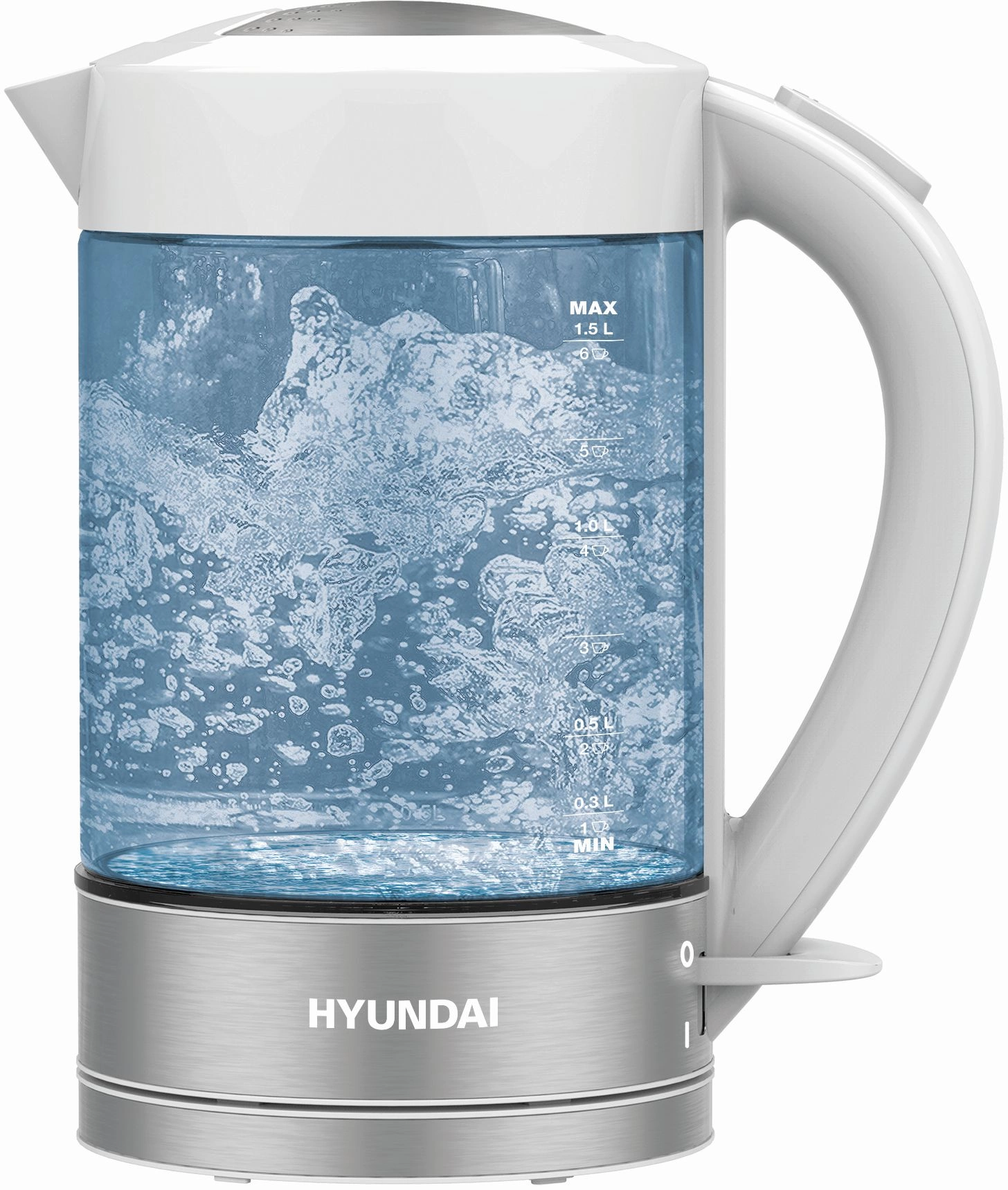 Чайник электрический Hyundai HYK-G9990, белый, Прозрачный;серебристый;белый, HYK-G9990
Чайник электрический Hyundai HYK-G9990, белый, Прозрачный;серебристый;белый, HYK-G9990
