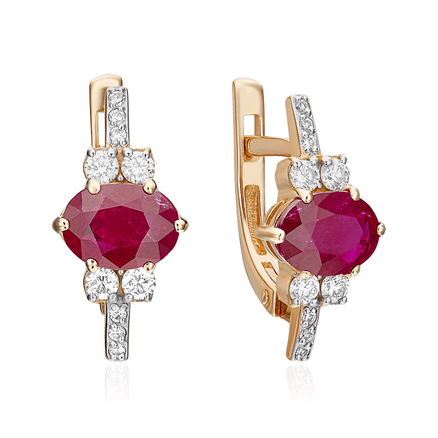 Серьги из красного золота с рубином, бриллиантом PLATINA jewelry 02-0707-00-107-1110-30, 02-0707-00-107-1110-30
Серьги из красного золота с рубином, бриллиантом PLATINA jewelry 02-0707-00-107-1110-30, 02-0707-00-107-1110-30