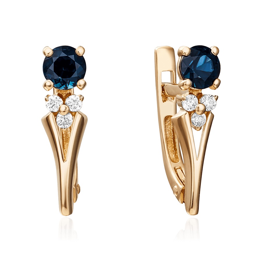 Серьги из красного золота с сапфиром, бриллиантом PLATINA jewelry 02-0439-00-105-1110-30, 02-0439-00-105-1110-30
Серьги из красного золота с сапфиром, бриллиантом PLATINA jewelry 02-0439-00-105-1110-30, 02-0439-00-105-1110-30