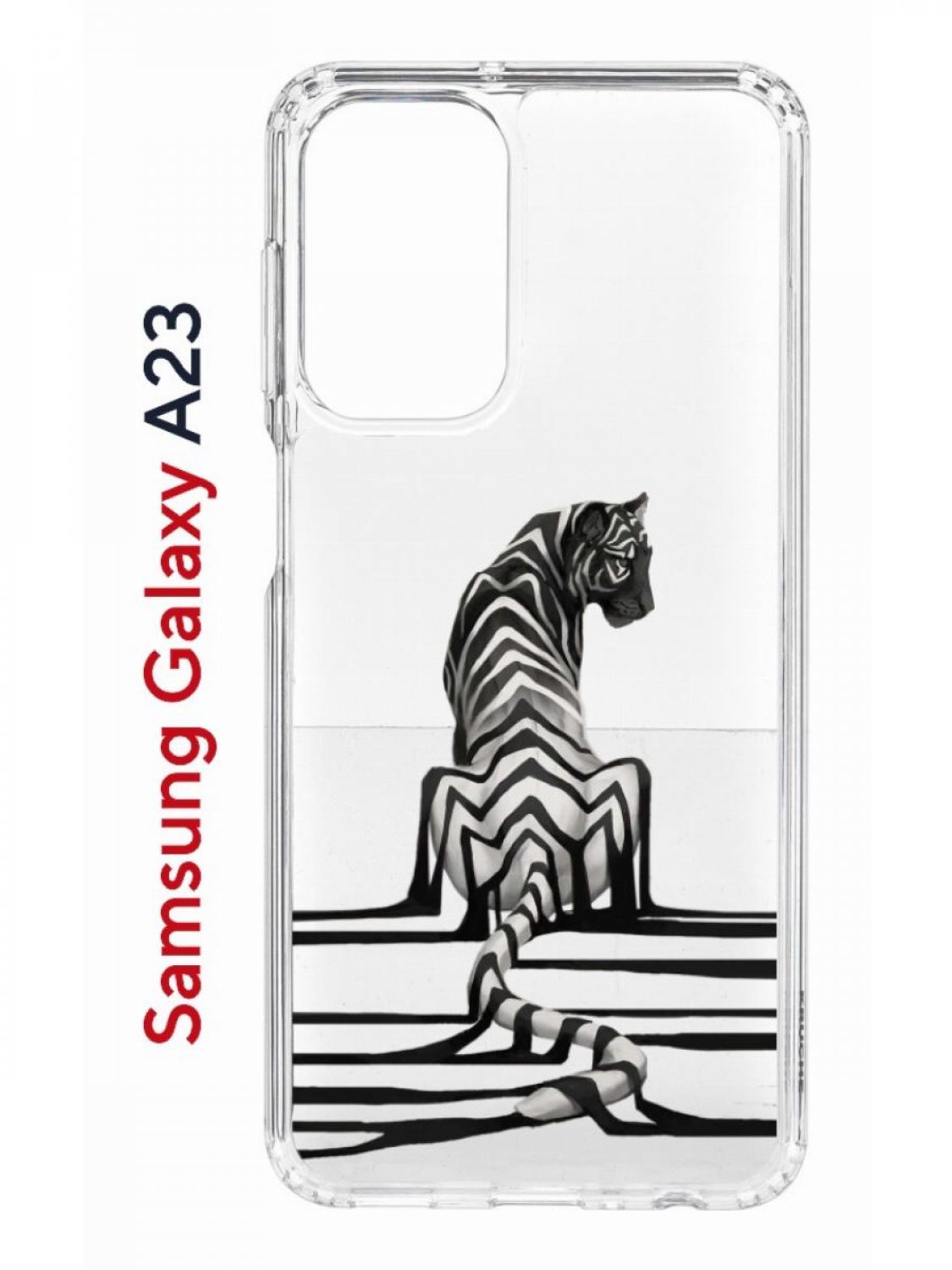 Чехол на Samsung A23 с принтом Kruche Print Tiger, противоударный бампер, с защитой камеры, Прозрачный;черный;белый;серый, Самсунг Галакси А23
Чехол на Samsung A23 с принтом Kruche Print Tiger, противоударный бампер, с защитой камеры, Прозрачный;черный;белый;серый, Самсунг Галакси А23