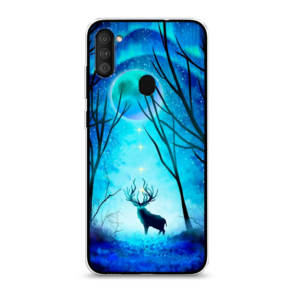 Чехол на Samsung Galaxy A11 "Олень северное сияние", Синий;черный;голубой, 2100150-1
Чехол на Samsung Galaxy A11 "Олень северное сияние", Синий;черный;голубой, 2100150-1