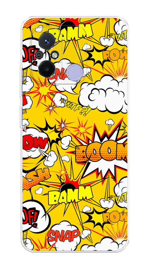 Чехол на Redmi 12C "Поп Арт эффекты", Желтый;белый;оранжевый, 317550-6
Чехол на Redmi 12C "Поп Арт эффекты", Желтый;белый;оранжевый, 317550-6