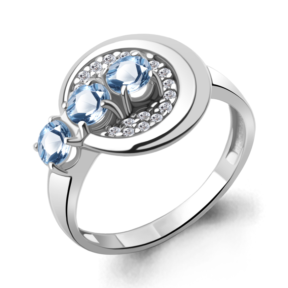 Кольцо из серебра с топазом\фианитом Aquamarine Aquamarine 6969405А_925_р р. 18,5, 6969405А_925_р
Кольцо из серебра с топазом\фианитом Aquamarine Aquamarine 6969405А_925_р р. 18,5, 6969405А_925_р