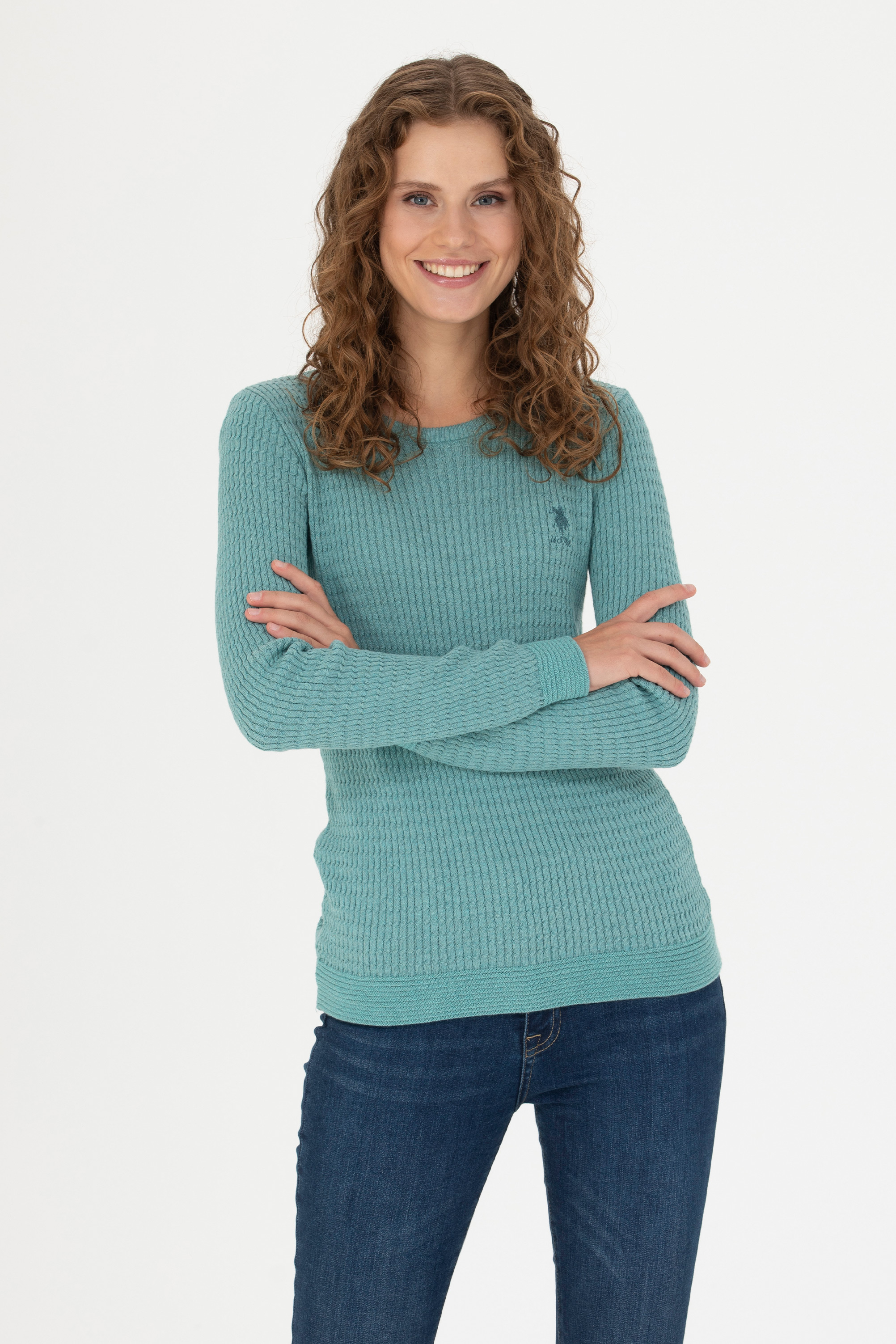 Джемпер женский U.S. POLO Assn. G082SZ0TK0KARLA-BSK23 бирюзовый S, G082SZ0TK0KARLA-BSK23
Джемпер женский U.S. POLO Assn. G082SZ0TK0KARLA-BSK23 бирюзовый S, G082SZ0TK0KARLA-BSK23